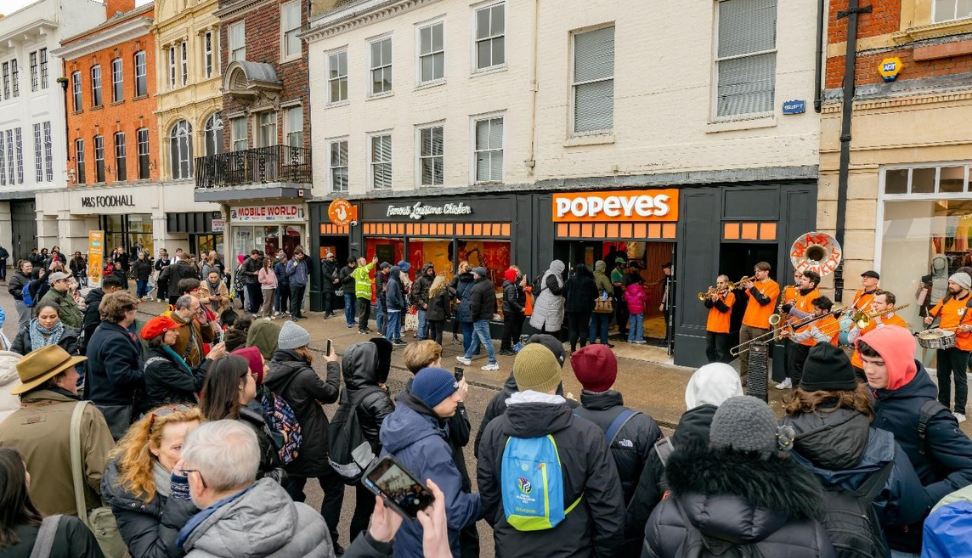 Popeyes opening